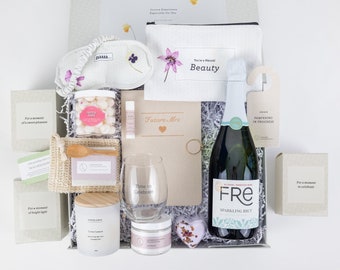 Bridal Shower Gift Box, Organic Spa Set, Bride-To-Be Relaxation Package