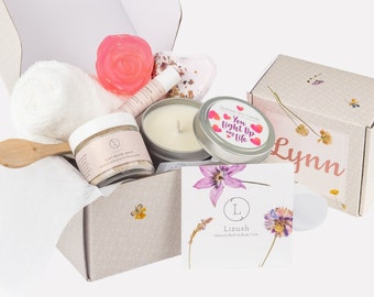 Mother’s | BFF gift, Love Package, Spa Gift set, Gift for Mom, Relaxation Gift, Self Care, Birthday Gift For Women, Cute Love Box ,By Lizush