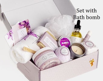 Spa gift set, Spa gift for women, Spa gift basket, Spa gift box, Mothers Day gift, Self-care, Sending a hug, Thinking of you