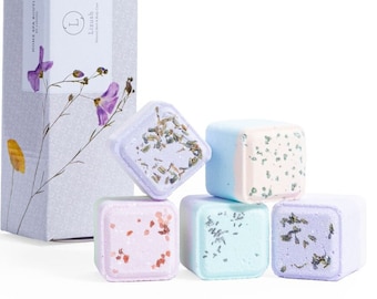 Essential Oil Shower Steamers Gift Set – Natural Aromatherapy Bath Box