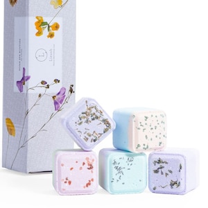 Natural Essential Oil Shower Steamers, Spa Gift Set