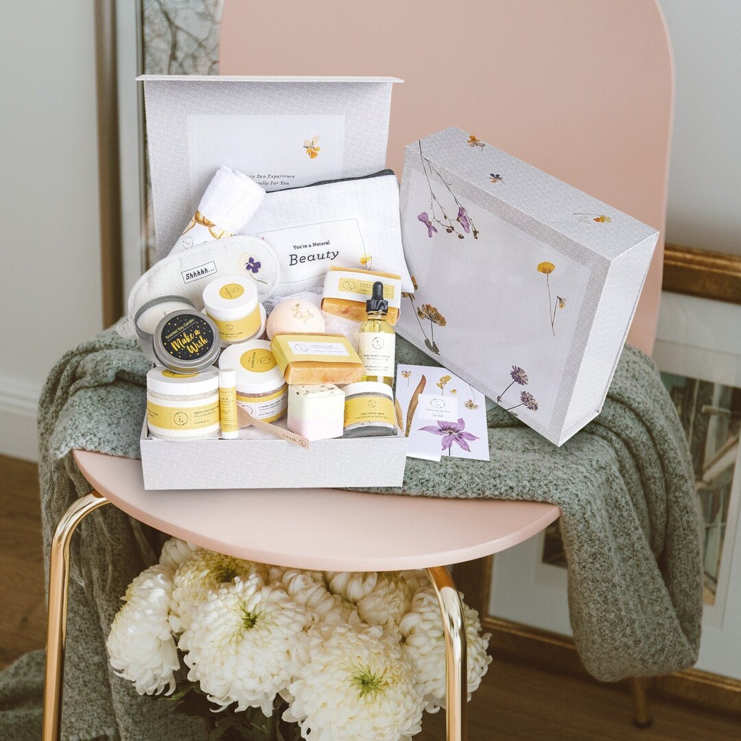 Luxury Spa Gift Set Relaxation Gift Custom Gift Box Spa Etsy