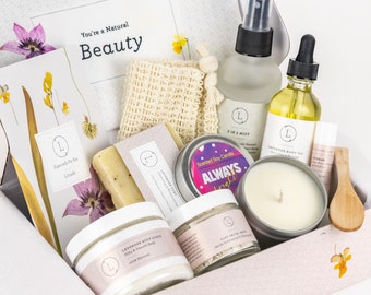 Happy Birthday Gift Box, Candle Gift Box, spa Gift Box, Friendship Gift, Birthday Gift Box, Gift for Her, Care Package, FREE SHIPPING