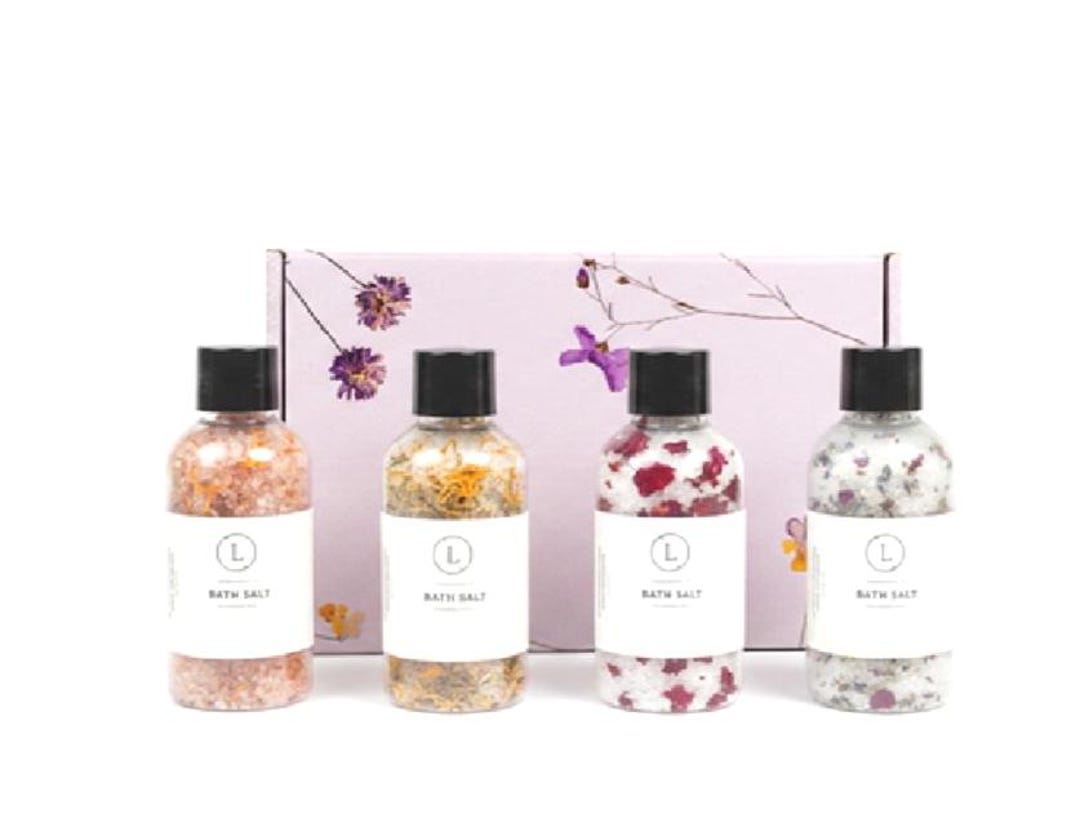 Bath Salts Gift Set - Etsy