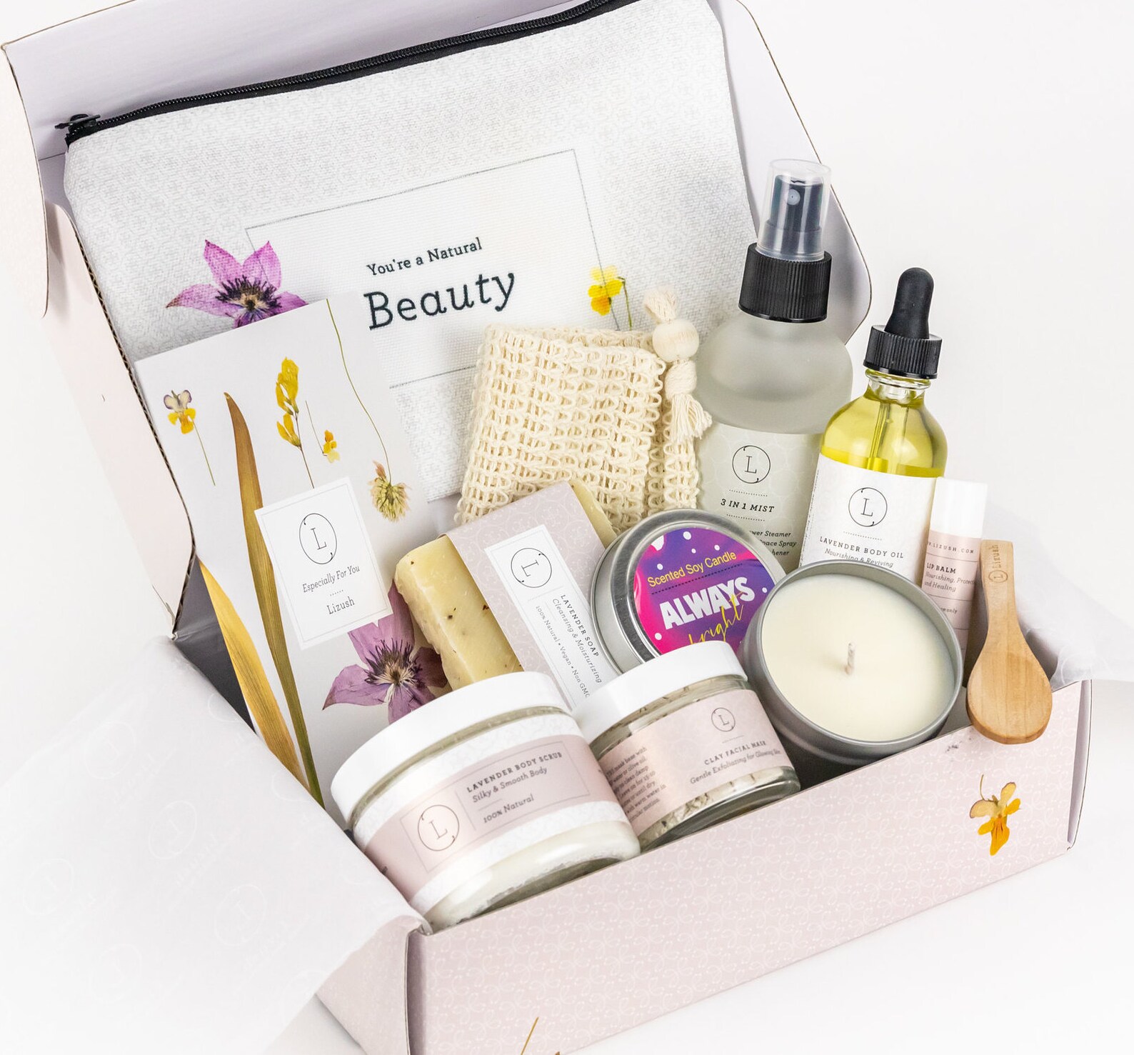 Spa Gift Box Spa Care Package Spa Gift Basket Birthday Gift Etsy