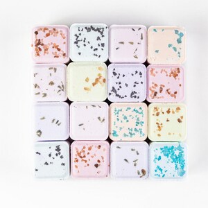 Natural Vegan Shower Steamers Gift Box with Essential Oils, Lizush Spa Care Package