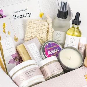 Thank you gift box, thank you spa gift basket, thanks gift set, appreciation gift , teacher gift box, thank you candle, Candle gift-  Lizush