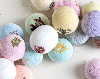 Rainbow Bath Bombs Gift Set, Home Spa, Moisturizing Shower Steamers, Wellness Gift, Holiday Bath Bomb, Bridesmaid Gift, Mothers Day Gift