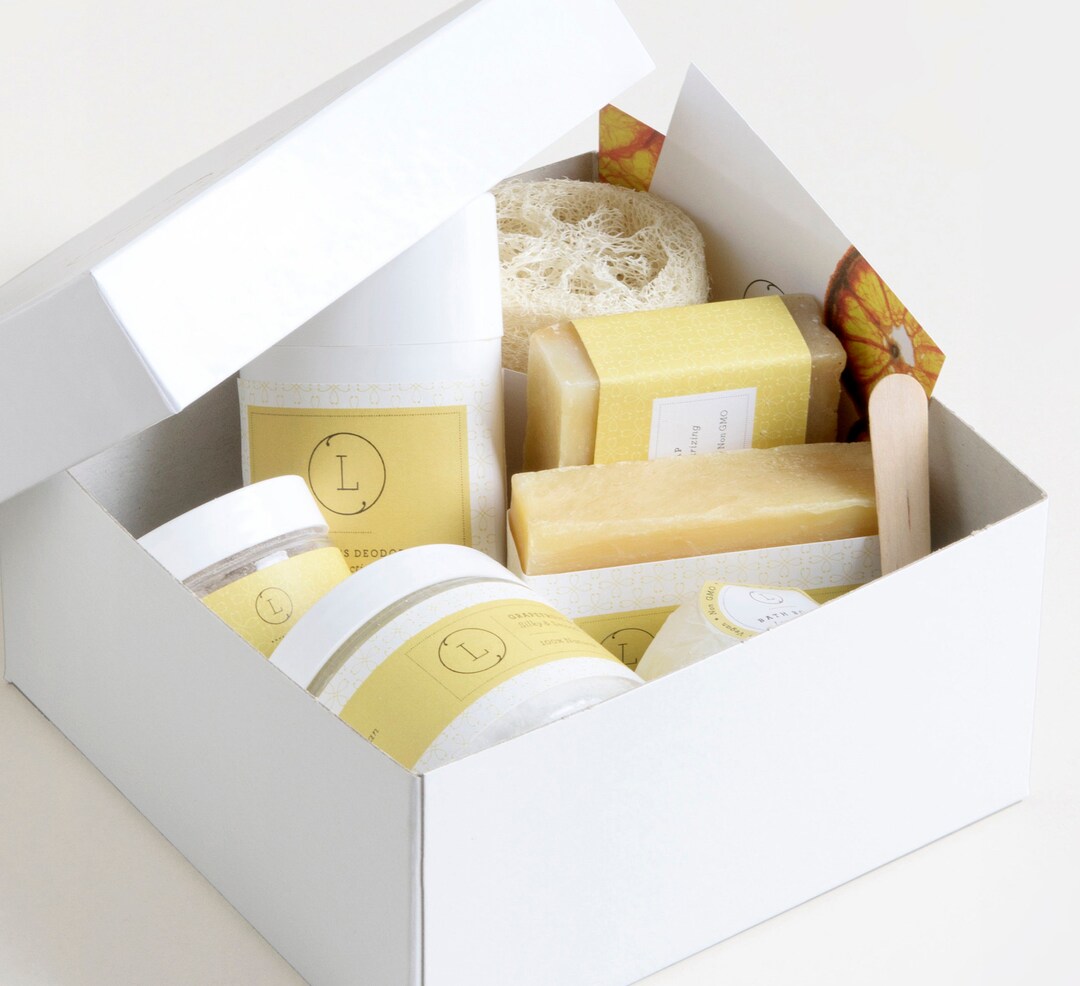 Natural Bath Gift Set Soap Gift Set Relaxation Gift Spa - Etsy