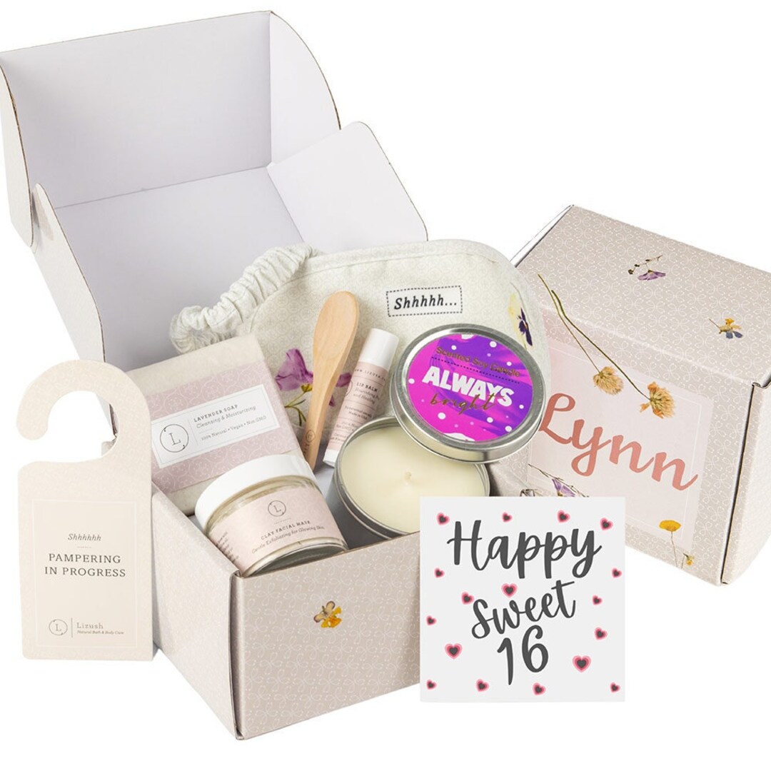 Sweet 16 Gift Box Birthday Gift for Her Teenage Girl Gifts image photo image