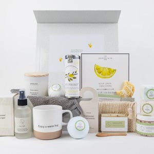 Luxury Spa Gift Set for Women, Personalized Relaxation Gift Box,Recovery Care Package, Self Care Box For Her, Thinking Of You Gift Valentine