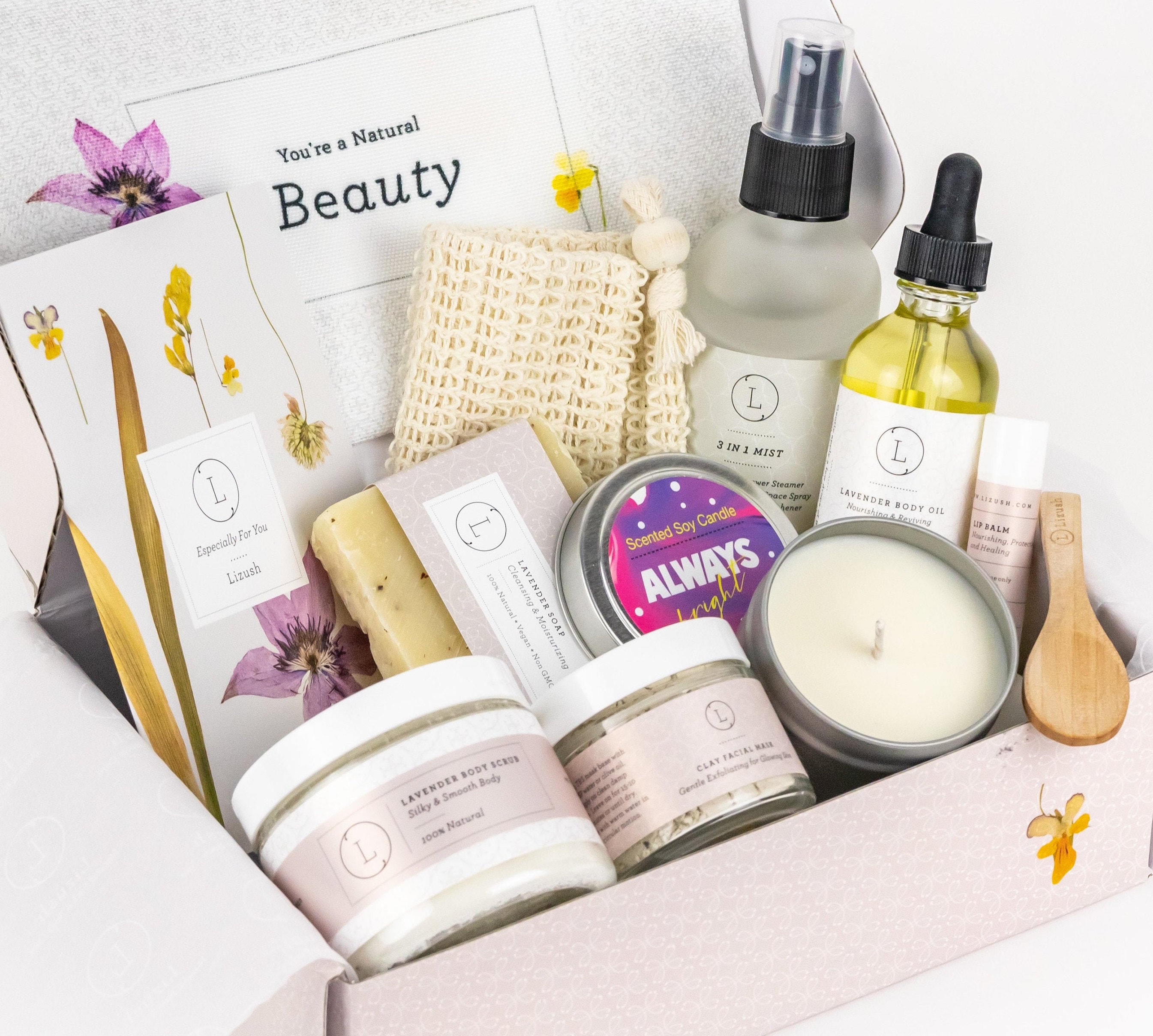 Love Me Self Care Gift Box - Made in London, Pamper Gift Set – ZeeZee Flair