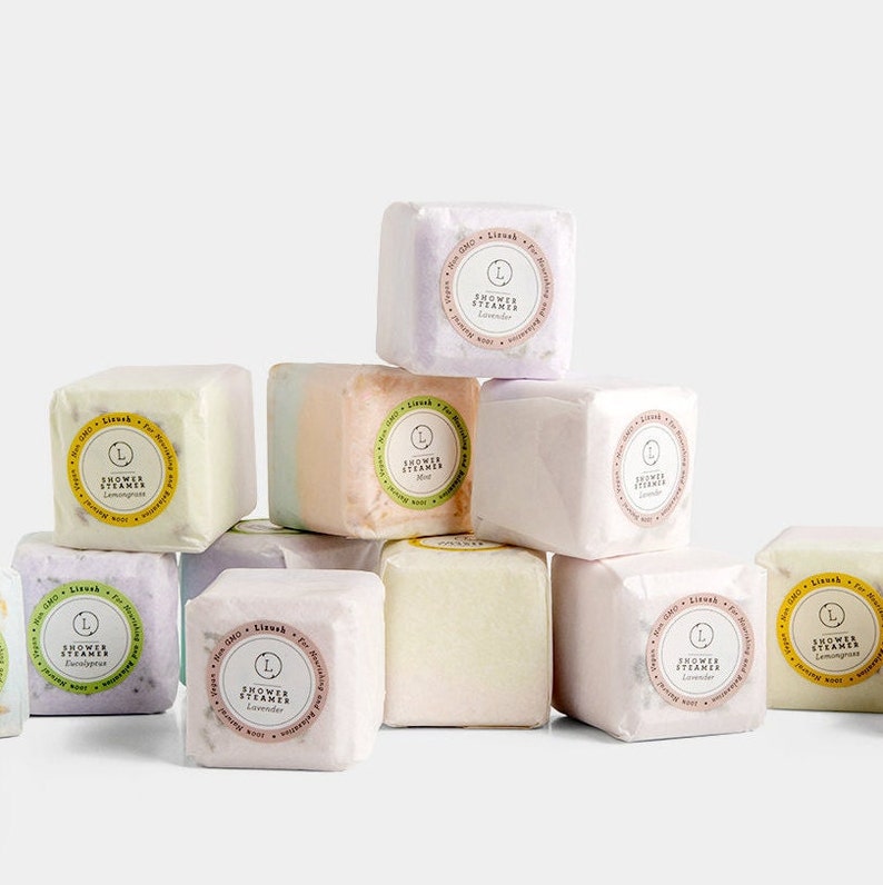 Shower Steamer - Shower favors - Shower steamers, Shower Fizzies, Shower Tablets, Shower Melts, Shower Fizzy
