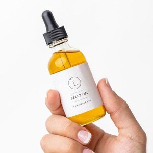 Stocking stuffer Belly Oil, Natural Stretch Marks Oil, Pregnancy Skin Care ,- All natural Belly marks oil by Lizush