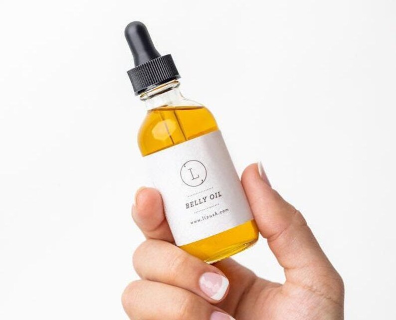 Stocking stuffer Belly Oil, Natural Stretch Marks Oil, Pregnancy Skin Care ,- All natural Belly marks oil by Lizush