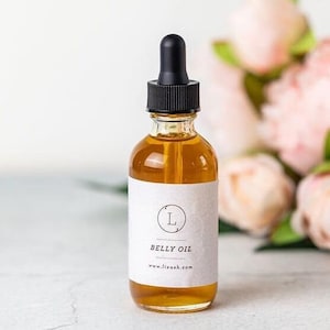 Pregnancy Belly Oil, Stretch Mark Prevention, Stocking stuffer Organic Belly Oil, Mom to Be, Pregnancy Care, Breastfeeding, New Mom Gift