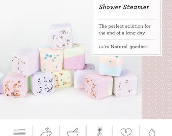 Shower steamer set, Shower steamer Gift, Spa Gift, Mothers Day Gift Set, Bath gift set, Shower Gift for mom,  Mothers day gift