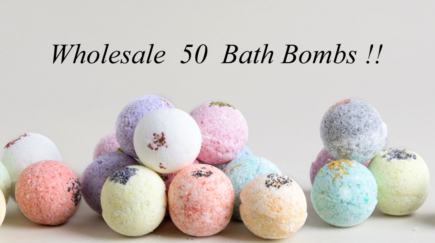 Wholesale Bath Bombs Bulk Bath Bombs 50 Bath bombs Etsy