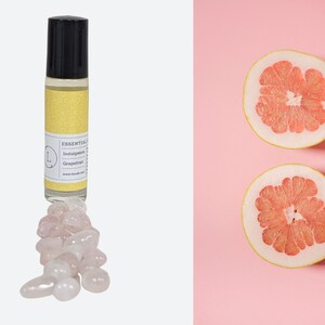 Roll-On aromatherapy Crystal Infused Essential Oil  for Emotional Balance, Stress Relief, and Relaxation, Calming Aromatherapy