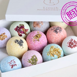 Bath bomb Bath Bombs Bath Salts fizzies Bath bomb set bath bombs gift Mom gift set Bath bomb gift set Mother's day Gift image 1