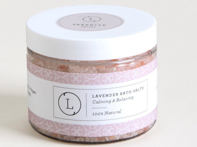 Restore & Relax Lavender Bath Salts Soak - Dead Sea, Himalayan, Epsom - Sore Muscle Relief - Bath Gift Set