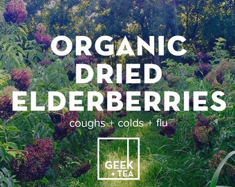 Elderberries | Organic Dried Herb | Sambucus Nigra