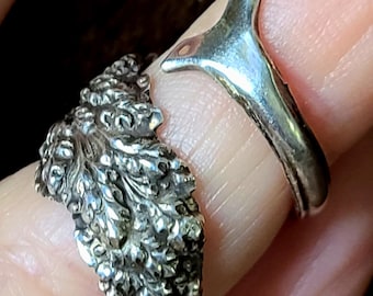 Reed and Barton Lavender Sterling Silver Spoon Ring Size 5 by C Paul Designs