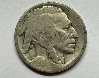 1914 S Buffalo Nickel Semi Key Date Restored