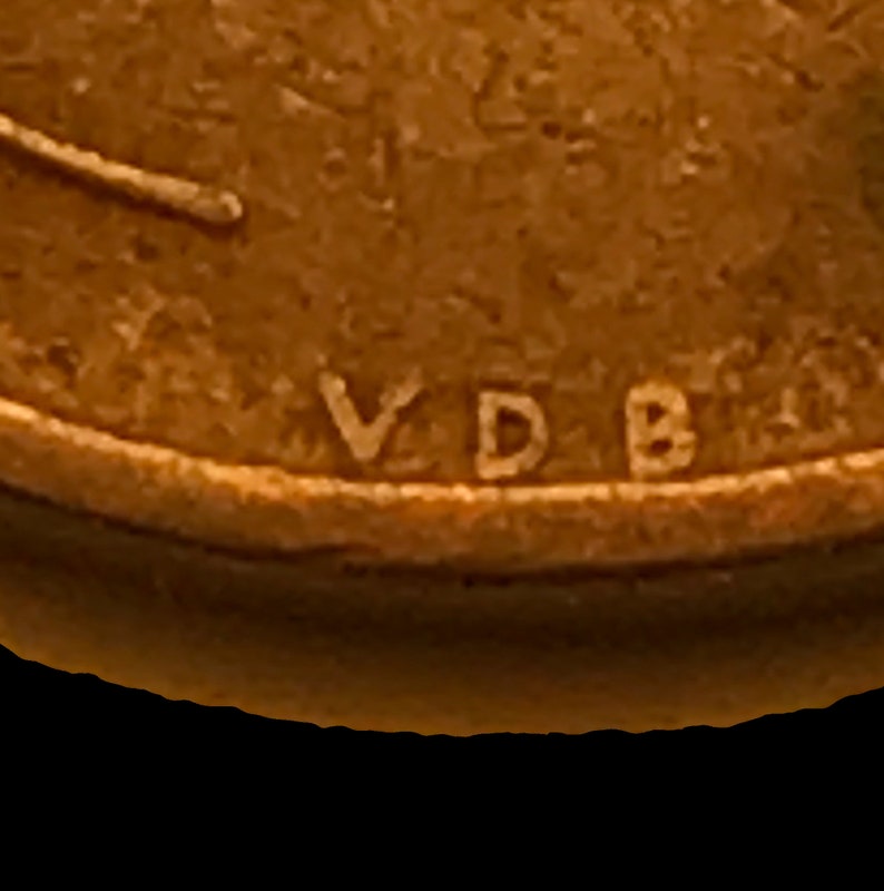 1909 VDB Penny & 1909 Penny / Two Rare Coins / Two Rare Pennies / 1909 V.D.B. and 1909 P Lincoln Cents / Wheat Pennies image 4