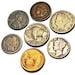 Coin Collection / 7 Rare Coins Set / Collector Set / US Coins / Starter Set / Coin Gift Set / Gift Set / Old Coins / Old Coin Set 