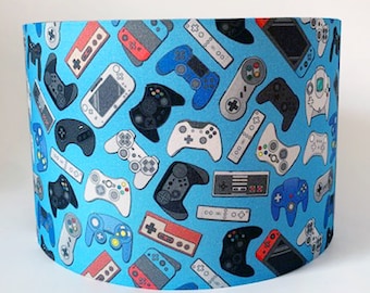 Children's Games Controller, Gaming Ceiling Light Shade or Table Lampshade in two sizes