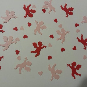 Cupid and hearts confetti valentine's confetti afbeelding 1