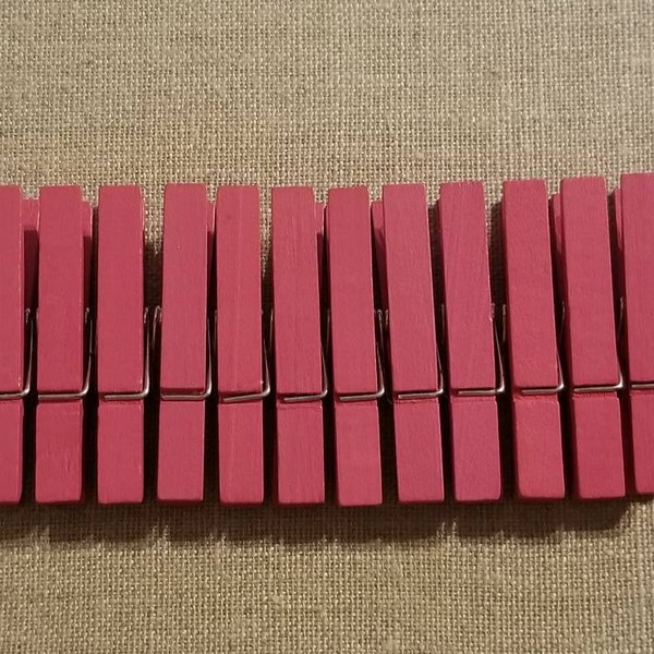 Pink Clothespins Etsy