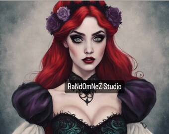 Goth Ariel By RaNdOmNeZ Studio