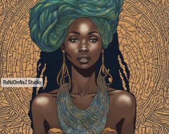 African Queen By RaNdOmNeZ Studio