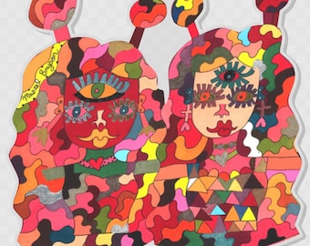 Alien Babe Pendant By RaNdOmNeZ Studio