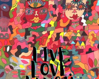 Be You!-Live. Love. Laugh.-Version 1 By RaNdOmNeZ Studio