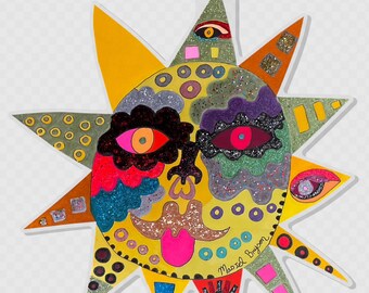 RaNdOmNeZ Studio Sun Pendant