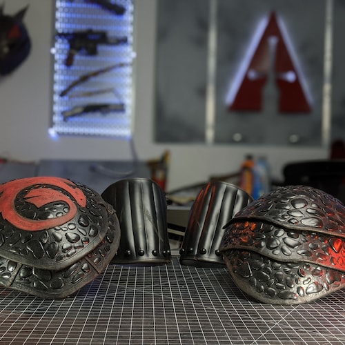 Hombreras de Hipo para cosplay - Patrón digital en PDF (descarga inmediata) - HTTYD3