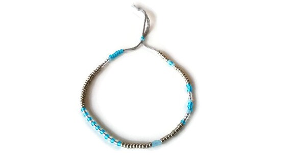 Bracelet - Thin Multi Diamond Seed Bead – Just One Africa