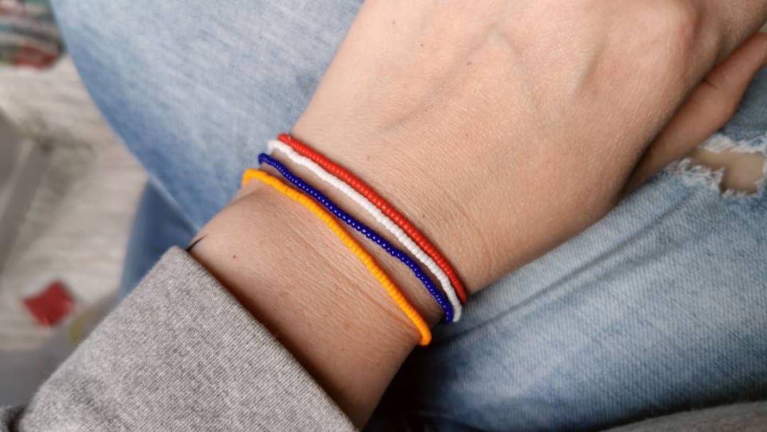 Kingsday Bracelets Netherlands, Dutch Flag Bracelets, Orange Bracelet