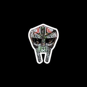 MF DOOM Vinyl Sticker