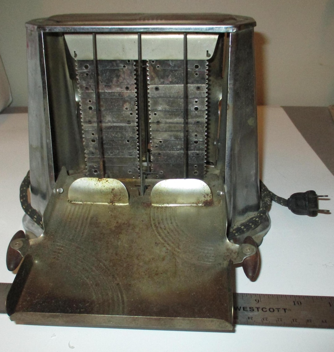 Son Chief Vintage Electric Toaster Silver Aluminum Series 680 - Etsy