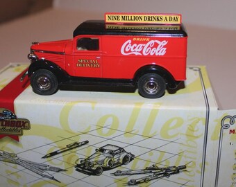 MATCHBOX COLLECTIBLES 1937 GMC VAN RED COKE COCA COLA AS NEW YPC02-M | Australia