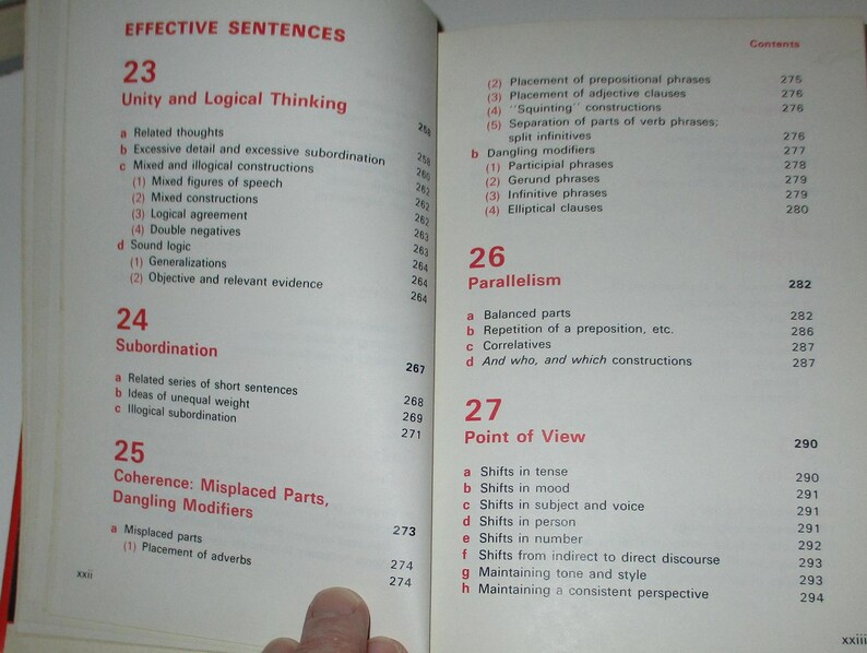 1972 Writing 1972 Harbrace College Handbook: Grammar & Writing Guide - Etsy