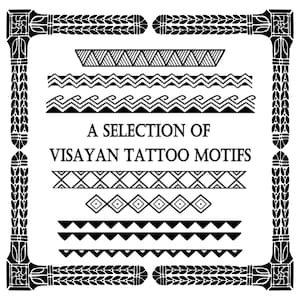 NEW 2023 Visayan Bands Filipino Tattoo Tatak Designs Motifs | tatakbyayla flash sheets