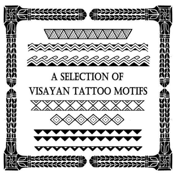 NEW 2023 Visayan Bands Filipino Tattoo Tatak Designs Motifs | tatakbyayla flash sheets