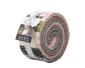 The Christmas Card Jelly Roll by Sweetwater for Moda Fabrics. 5770JR
