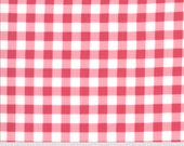 Sophie Yardage by Brenda Riddle of Acorn Quilts for Moda Fabrics 18714 14 Gingham Rosey Red
