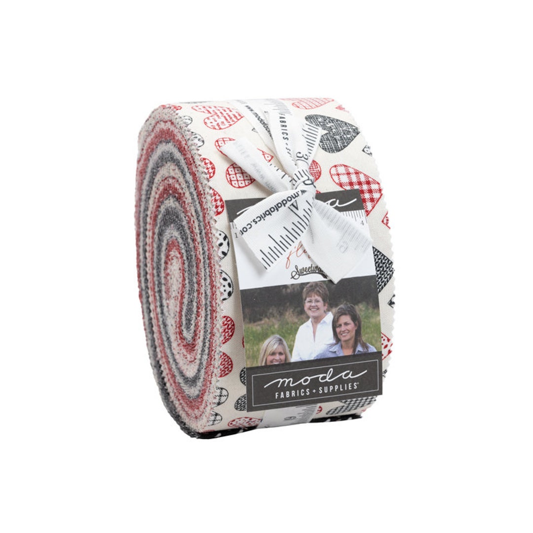 Flirt Jelly Roll by Sweetwater for Moda Fabrics. 55570JR - Etsy.de